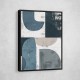 Minimalist Boho Shapes Dusty Blue 5