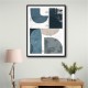 Minimalist Boho Shapes Dusty Blue 5