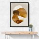 Minimalist Boho Shapes Rusty Gold 9