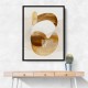 Minimalist Boho Shapes Rusty Gold 10