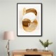Minimalist Boho Shapes Rusty Gold 10