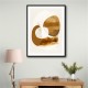 Minimalist Boho Shapes Rusty Gold 11