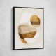 Minimalist Boho Shapes Rusty Gold 12