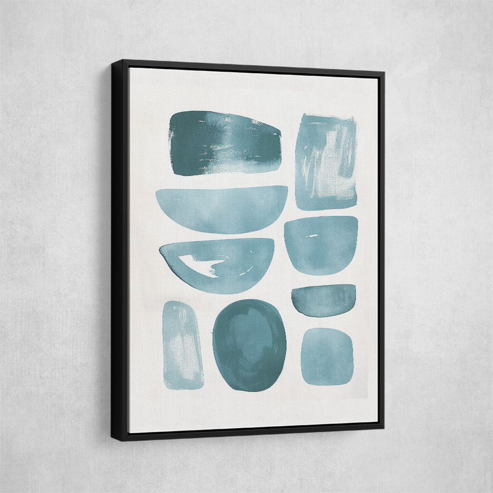 Minimalist Boho Shapes Tiffany Blue 2