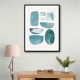 Minimalist Boho Shapes Tiffany Blue 3