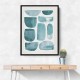 Minimalist Boho Shapes Tiffany Blue 4