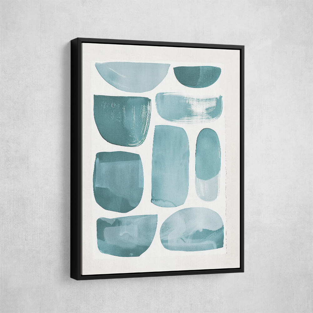 Minimalist Boho Shapes Tiffany Blue 4