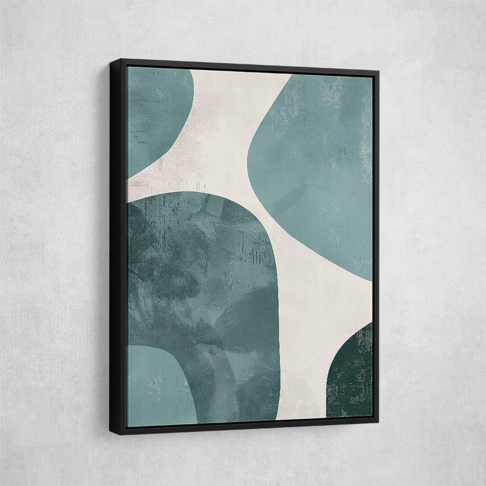 Minimalist Boho Shapes Tiffany Blue 5