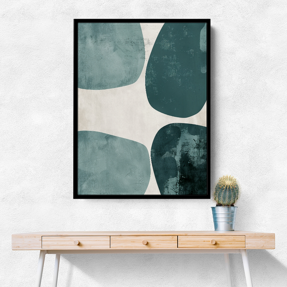 Minimalist Boho Shapes Tiffany Blue 6