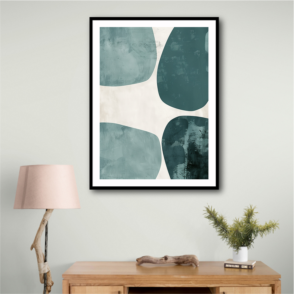 Minimalist Boho Shapes Tiffany Blue 6