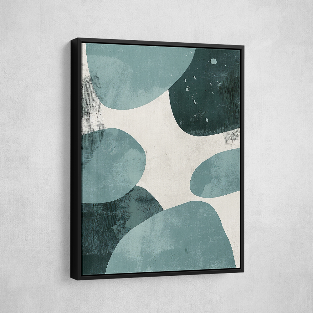 Minimalist Boho Shapes Tiffany Blue 7