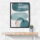 Minimalist Boho Shapes Tiffany Blue 8