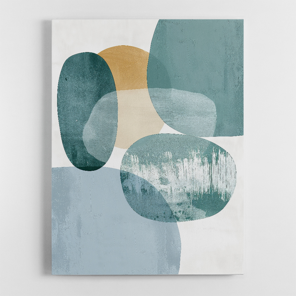 Minimalist Boho Shapes Tiffany Blue 9