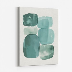 Minimalist Boho Shapes Tiffany Blue 12