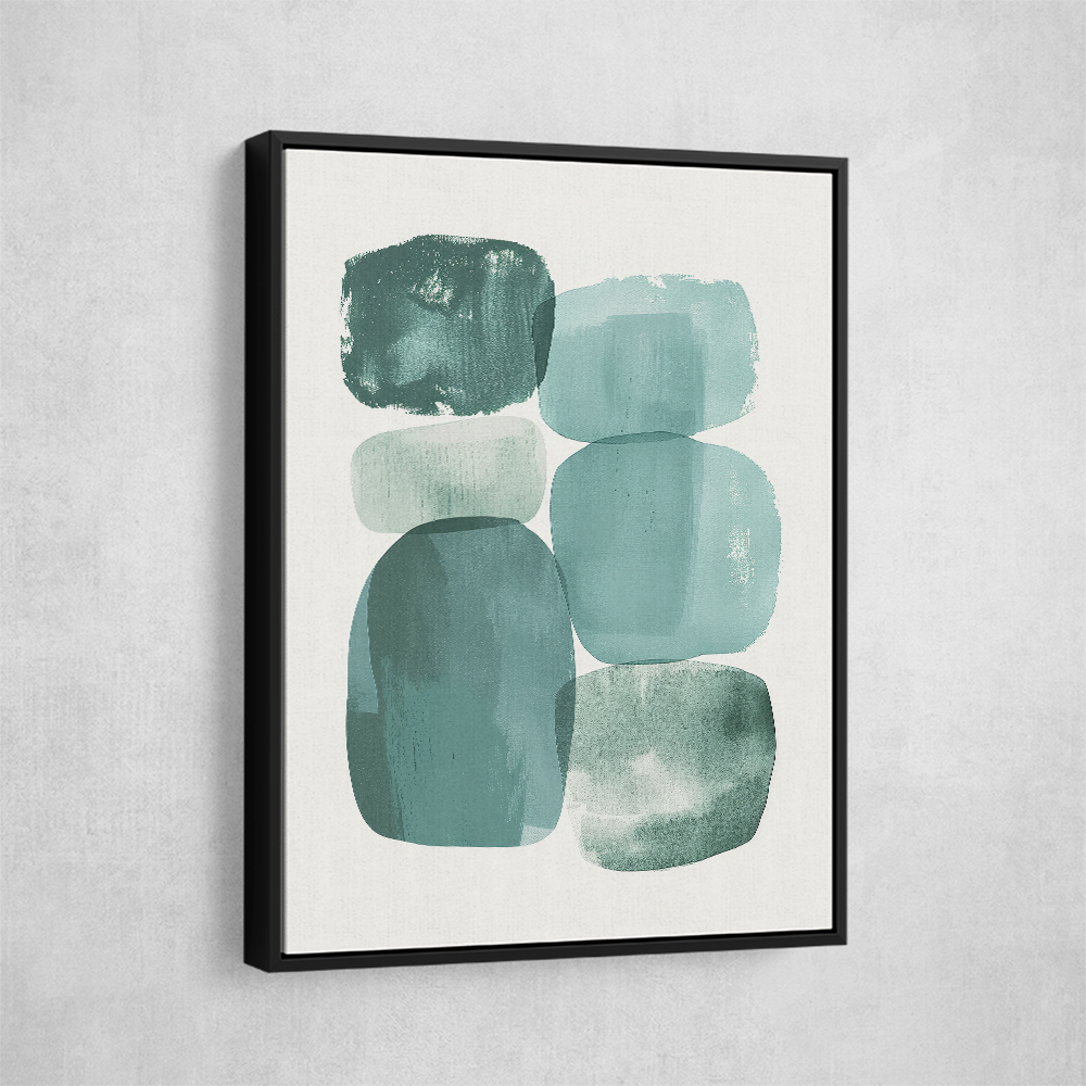 Minimalist Boho Shapes Tiffany Blue 12
