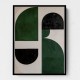Minimalist Green Vintage Geometric Shapes 2