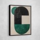 Minimalist Green Vintage Geometric Shapes 5