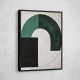 Minimalist Green Vintage Geometric Shapes 6