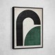 Minimalist Green Vintage Geometric Shapes 10