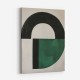 Minimalist Green Vintage Geometric Shapes 11