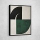 Minimalist Green Vintage Geometric Shapes 12