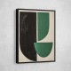 Minimalist Green Vintage Geometric Shapes 13