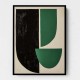 Minimalist Green Vintage Geometric Shapes 13