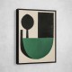 Minimalist Green Vintage Geometric Shapes 14