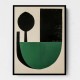 Minimalist Green Vintage Geometric Shapes 14