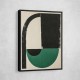 Minimalist Green Vintage Geometric Shapes 15