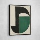 Minimalist Green Vintage Geometric Shapes 16
