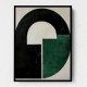 Minimalist Green Vintage Geometric Shapes 17