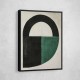 Minimalist Green Vintage Geometric Shapes 18