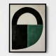 Minimalist Green Vintage Geometric Shapes 18