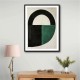 Minimalist Green Vintage Geometric Shapes 18