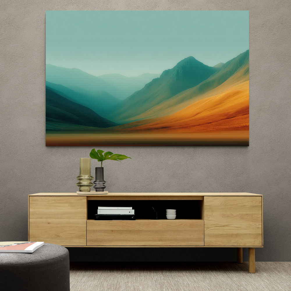 Mountain Landscape Abstract 2