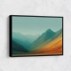 Mountain Landscape Abstract 2