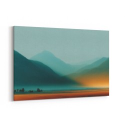 Mountain Landscape Abstract 