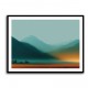 Mountain Landscape Abstract 