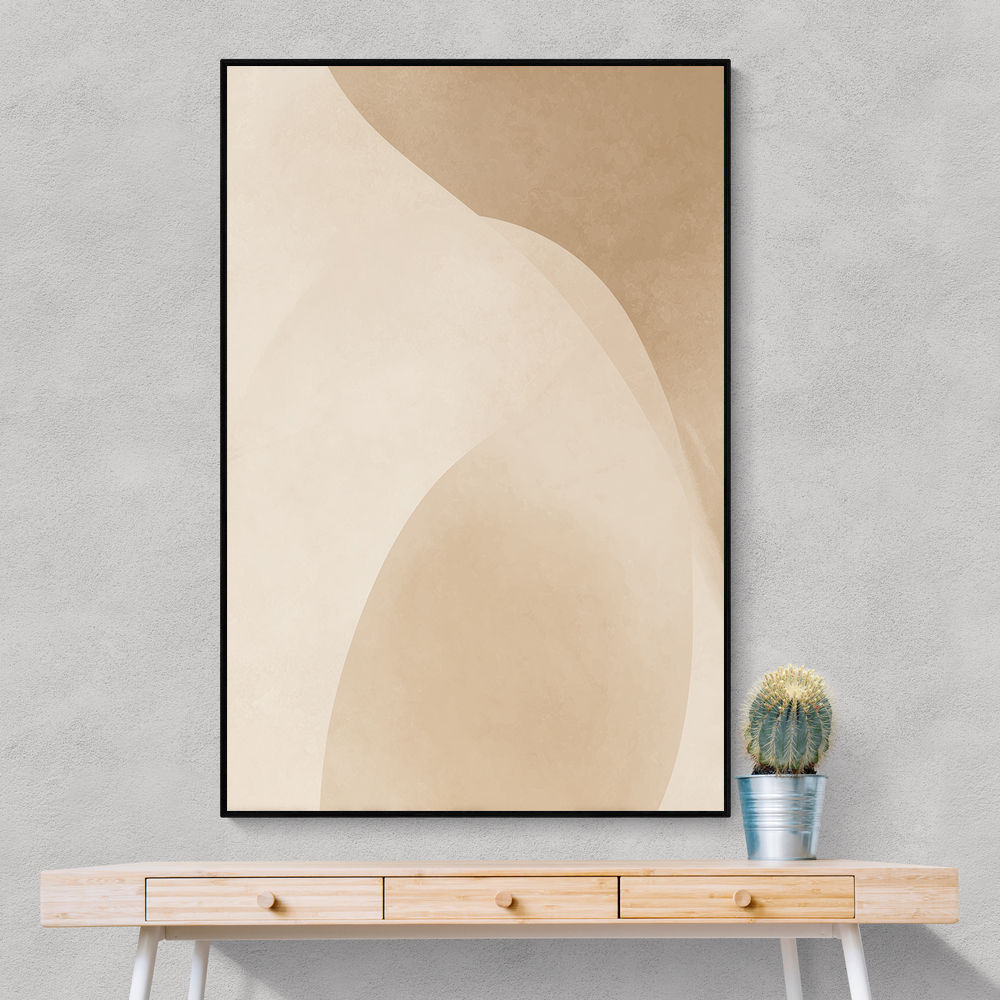 Minimalist Abstract Art Featuring Large Soft-Edged 60