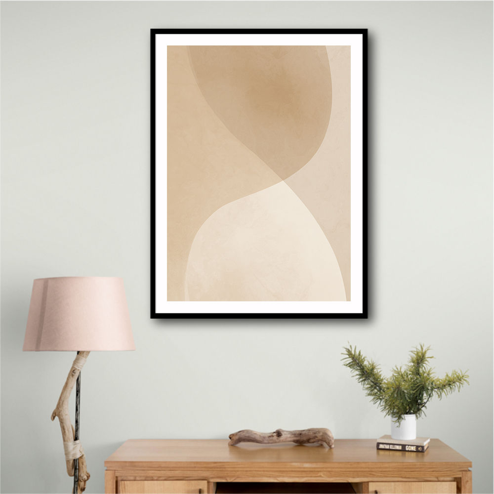 Minimalist abstract art featuring large soft-edged  61