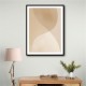 Minimalist abstract art featuring large soft-edged  61