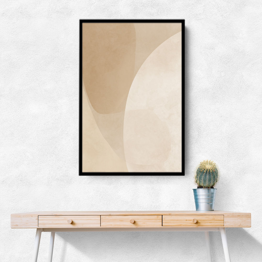 Minimalist Abstract Art Featuring Large Soft-Edged 63