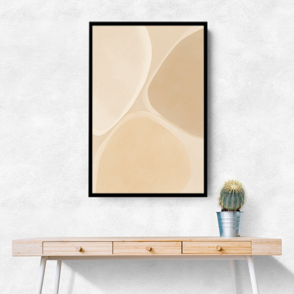 Minimalist Abstract Art Featuring Large Soft-Edged 66