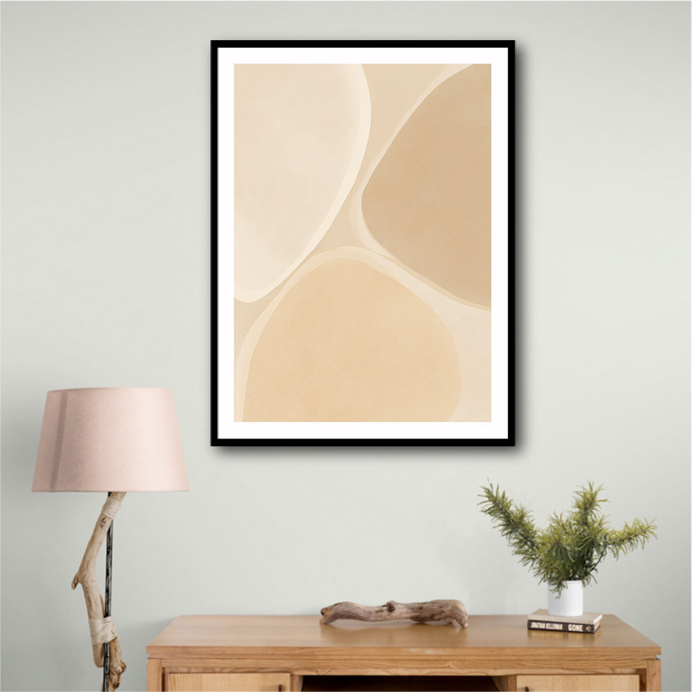 Minimalist Abstract Art Featuring Large Soft-Edged 66