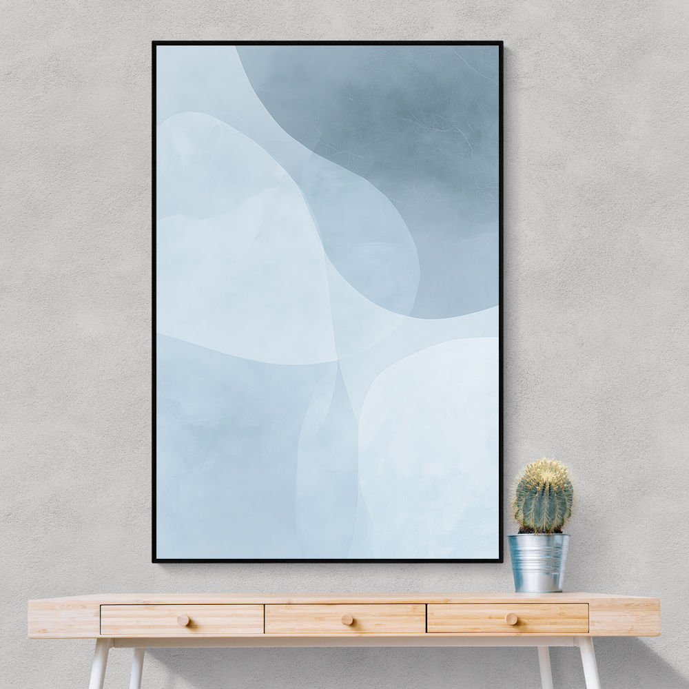 Minimalist Abstract Art With Soft Edged Organic Shapes 53