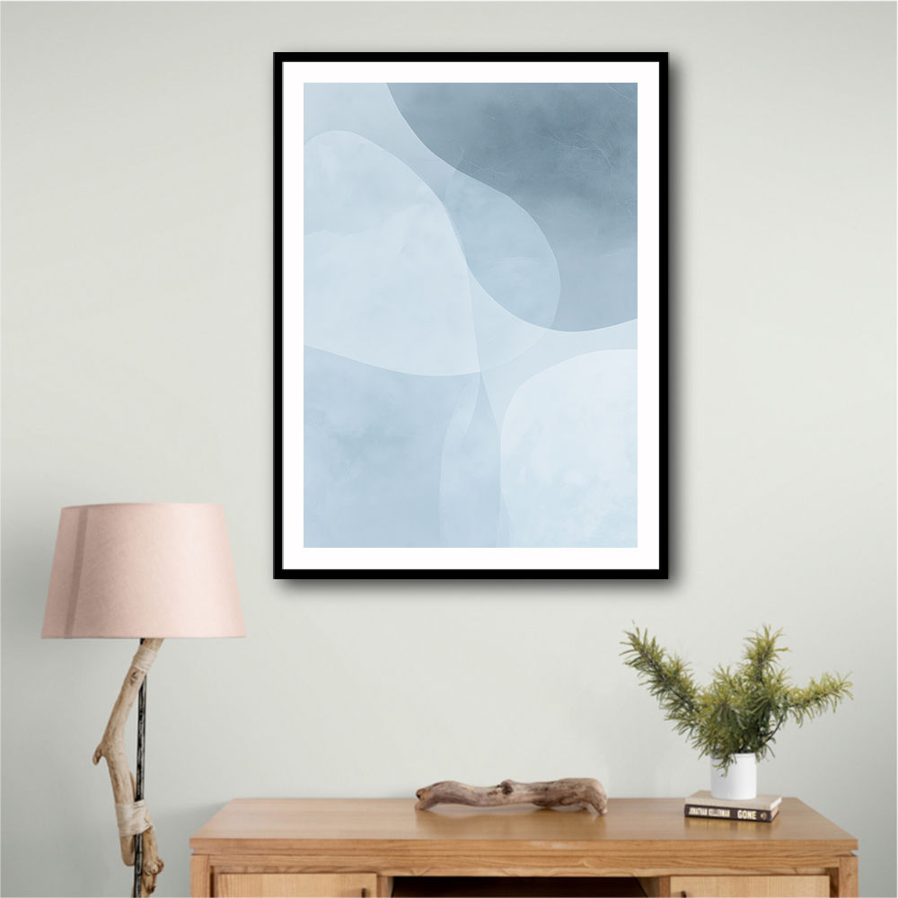 Minimalist Abstract Art With Soft Edged Organic Shapes 53