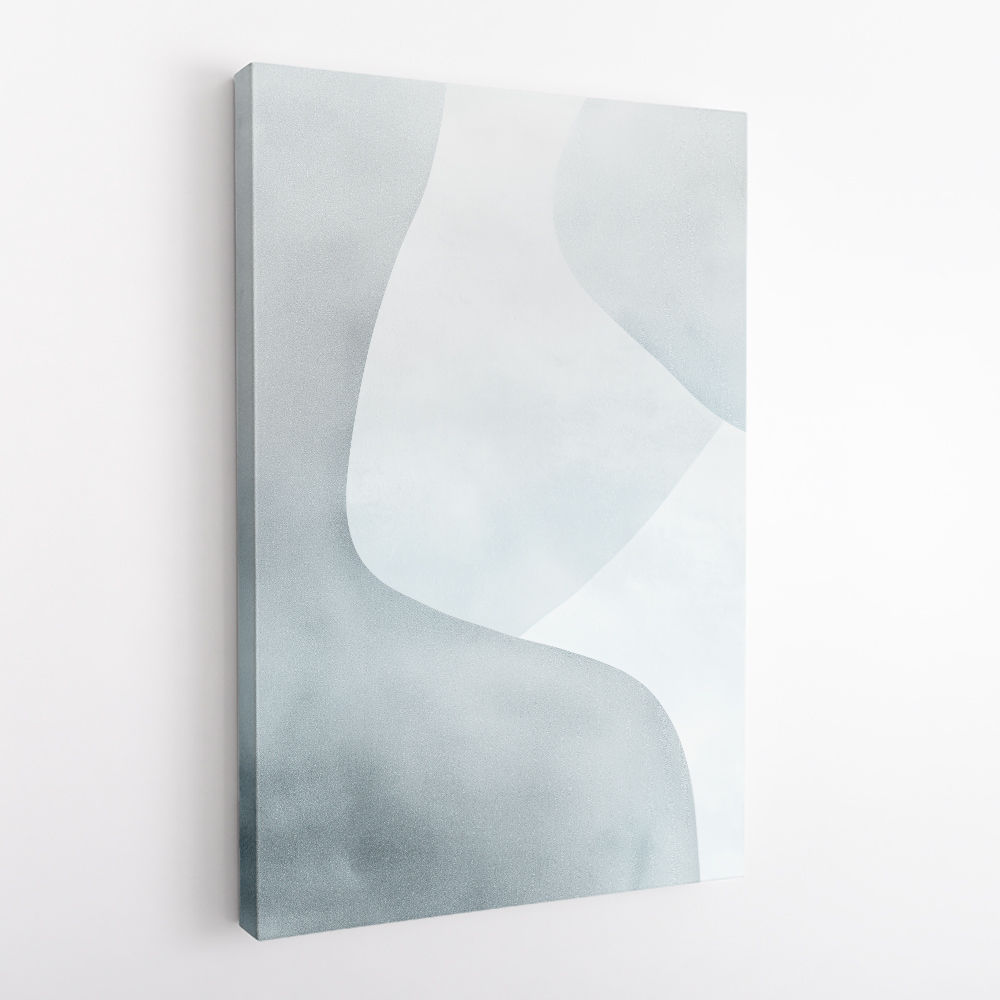 Minimalist Abstract Art With Soft Edged Organic Shapes 54