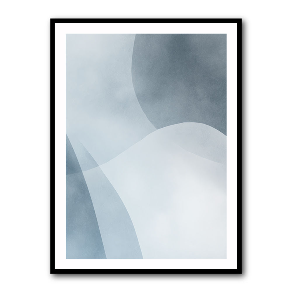 Minimalist Abstract Art With Soft Edged Organic Shapes 55