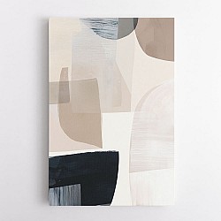 Minimalist Abstract Collage With Overlapping Organic Shapes 13